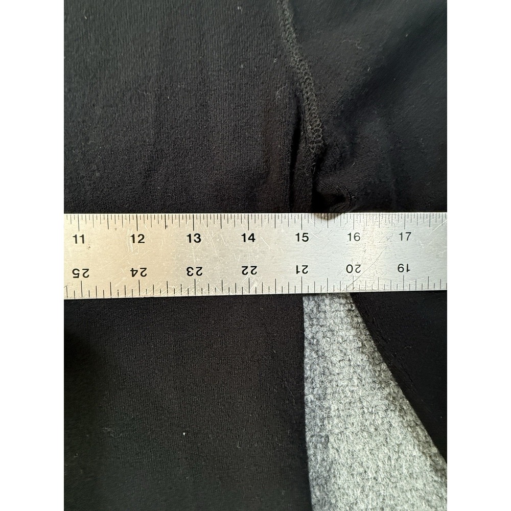 BCBG Maxazria Jacket Large M Black Hoodie Long Sleeve Full Zip Logo Top Womens - Picture 7 of 8